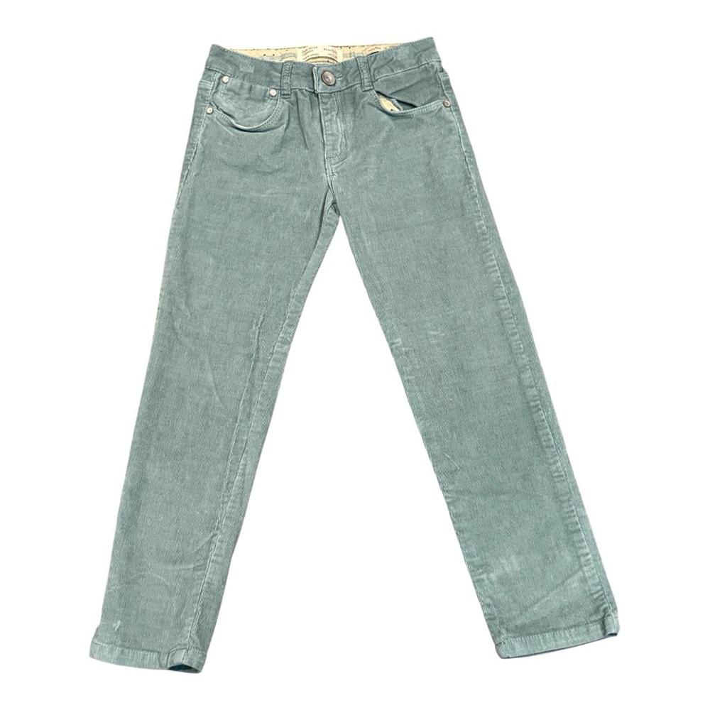Zara Girls Collection blue corduroy pants